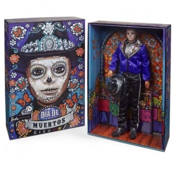 BARBIE LALKA KOLEKCJONERSKA KEN DIA DE MUERTOS /1