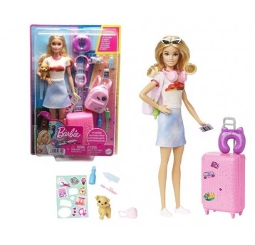 BARBIE LALKA MALIBU W PODRÓŻY /4
