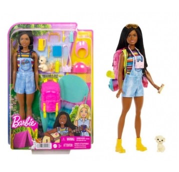 BARBIE LALKA NA KEMPINGU + AKCESORIA /4