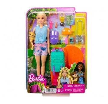 BARBIE LALKA NA KEMPINGU + AKCESORIA /4