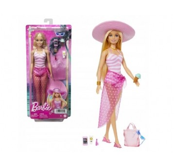 BARBIE LALKA NA PLAŻY + AKCESORIA /4