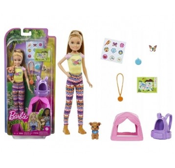 BARBIE LALKA STACIE NA KEMPINGU + AKCESORIA/1