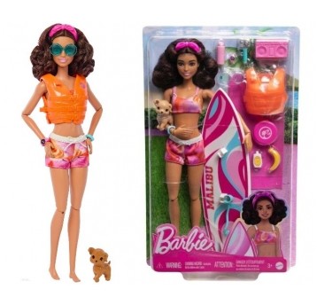 BARBIE LALKA SURFERKA + AKCESORIA /4