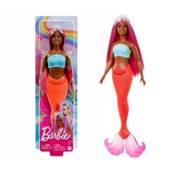BARBIE LALKA SYRENKA CZERWONY OGON /6