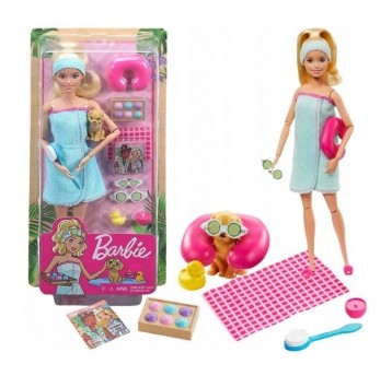 BARBIE LALKA Z PIESKIEM ZESTAW RELAKS W SPA /4