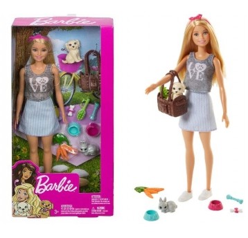 BARBIE LALKA ZE ZWIERZĄTKAMI /6
