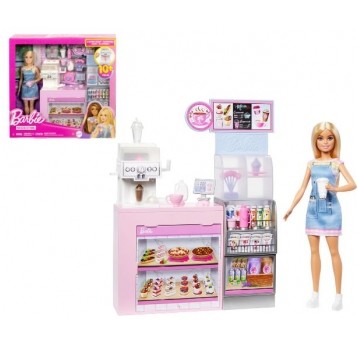 BARBIE LALKA ZESTAW KAWIARNIA + AKCESORIA/3