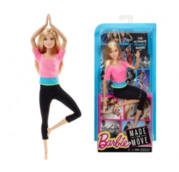 BARBIE MADE TO MOVE LALKA GIMNASTYCZKA BLONDYNKA/6