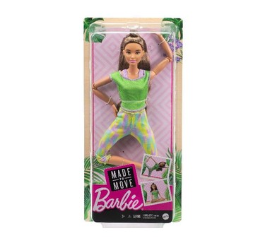BARBIE MADE TO MOVE LALKA GIMNASTYCZKA BRUNETKA /4