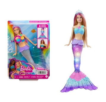 *** BARBIE MALIBU SYRENKA MIGOCZĄCE ŚWIATEŁKO