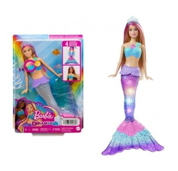 *** BARBIE MALIBU SYRENKA MIGOCZĄCE ŚWIATEŁKO
