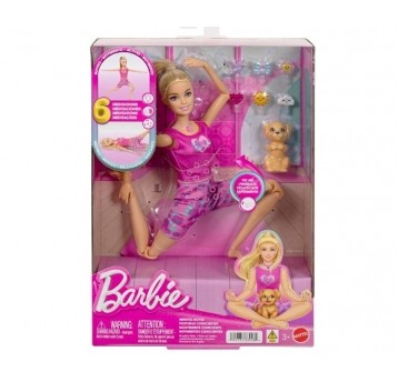 BARBIE MINDFUL MOVES LALKA GIMNASTYCZKA /3