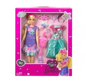 BARBIE MY FIRST BARBIE LALKA + AKCESORIA /4