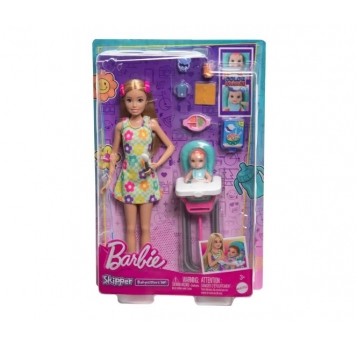 BARBIE OPIEKUNKA SKIPPER KARMIENIE MALUSZKA /4