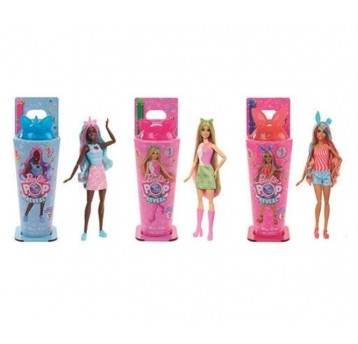 BARBIE POP REVEAL SHAKES LALKA ASST /4
