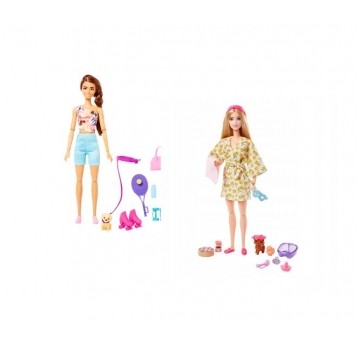 BARBIE RELAKS W SPA / SPORT LALKA + AKC. ASST. /3