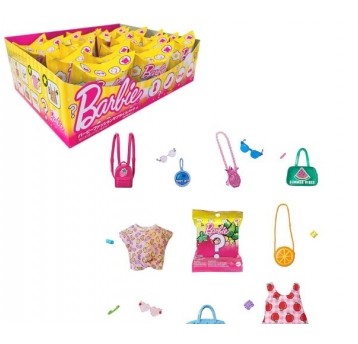BARBIE SASZETKA NIESPODZIANKA Z AKCESORIAMI /24