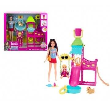 BARBIE SKIPPER FIRST JOB ZESTAW PARK WODNY /3