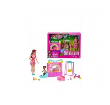 BARBIE SKIPPER OPIEKUNKA ZESTAW DMUCHANY ZAMEK /3
