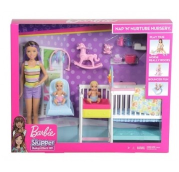 BARBIE SKIPPER ZESTAW OPIEKA NAD MALUSZKIEM /4
