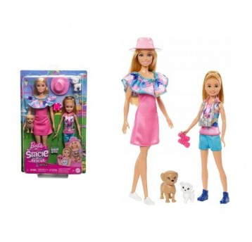 BARBIE STACIE ZESTAW LALEK Z PIESKAMI /4