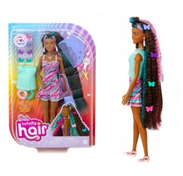 BARBIE TOTALLY HAIR LALKA MOTYLKI /6