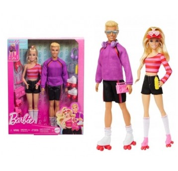 BARBIE ZESTAW LALEK BARBIE I KEN NA WROTKACH/4