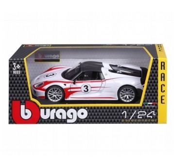 BBURAGO PORSCHE 918 WEISSACH 1:24 /6