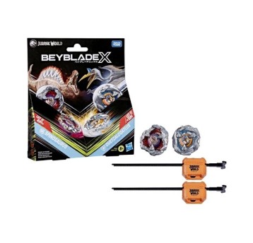 BEYBLADE X JURASSIC SPINOSAURUS VS QUETZALCOATLUS