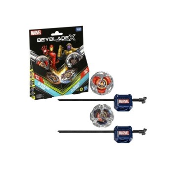 BEYBLADE X MARVEL THANOS VS IRON MAN /8
