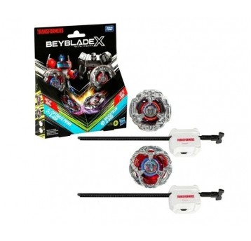BEYBLADE X TRANSFORMERS OPTIMUSPRIME VS MEGATRON/