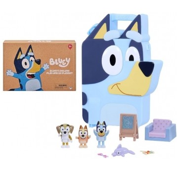 BLUEY ZESTAW WALIZKA + 3 FIGURKI /5