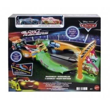 CARS AUTA ZESTAW NOCNY WYŚCIG GLOW RACE /2