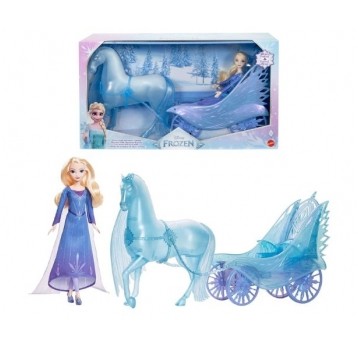 DISNEY FROZEN KRAINA LODU ELSA + NOKK Z KAROCĄ/2
