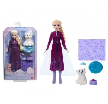 DISNEY FROZEN LALKA KSIĘŻNICZKA ELSA+NIEDŹWIADEK/4