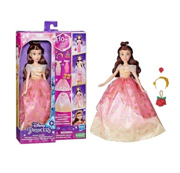 DISNEY PRINCESS LALKA BELLA +10 KREACJI /4