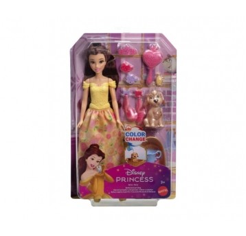 DISNEY PRINCESS LALKA BELLA + PIESEK + AKCESORIA/4