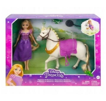 DISNEY PRINCESS LALKA ROSZPUNKA + KOŃ MAXIMUS /2