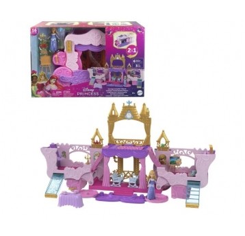 DISNEY PRINCESS ZESTAW 2w1 KAROCA I ZAMEK /2