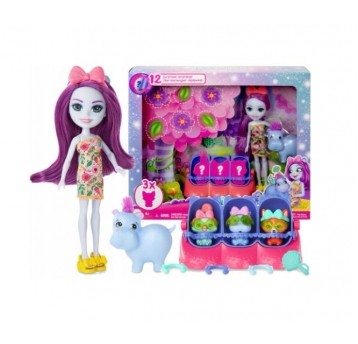 ENCHANTIMALS BABY LALKA HEDDA HIPPO /5