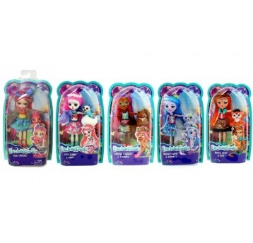 ENCHANTIMALS DOLL + ANIMAL ASSORTMENT FNH22 /8