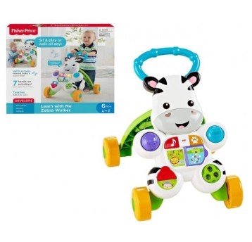 FISHER PRICE CHODZIK DLA DZIECI INTERAKTYWNA ZEBRA