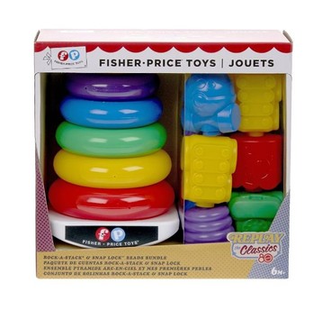 FISHER PRICE CLASSIC 80 PIRAMIDKA + KLOCKI /2