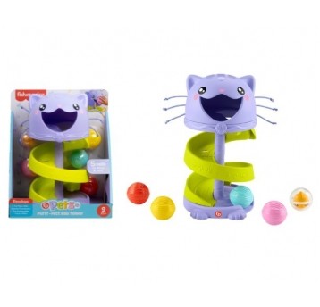 FISHER PRICE KOCIA WIEŻA Z PIŁECZKAMI /2