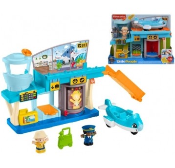 FISHER PRICE LITTLE PEOPLE ZESTAW PORT LOTNICZY/2
