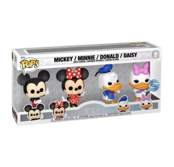 FUNKO POP DISNEY 100 4-PACK /6