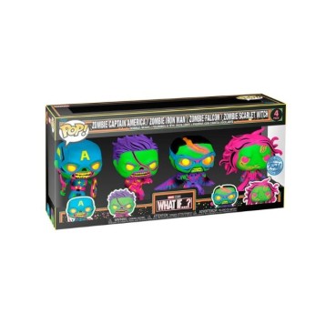 FUNKO POP! WHAT IF...? ZOMBIE MARVEL 4-PACK /6