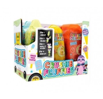 FUNRISE CRUSHIE FLUFFIES 19cm DISPLAY MIX / 6