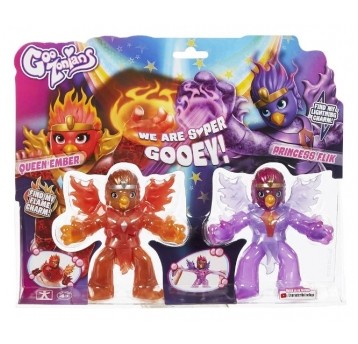 GOO ZONIANS 2-PACK QUEEN EMBER & PRINCESS FLIK /4