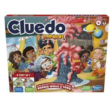 HASBRO GRA CLUEDO JUNIOR 2w1 POLSKA WERSJA / 6